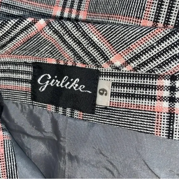 Girlike Glen Plaid Skirt Sz 6 - Picture 5 of 5